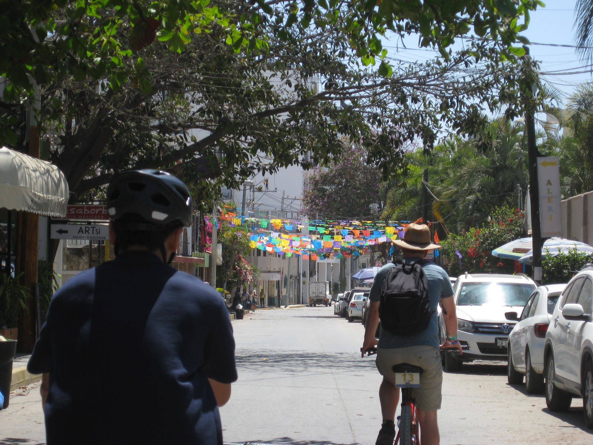 Biking